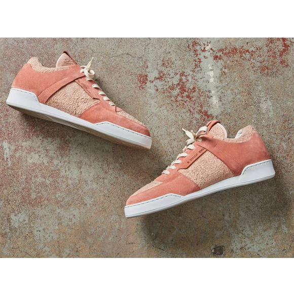 Waraire X No One System Men's The Delta Sneaker In Pink Size 12 - Picture 2 of 13